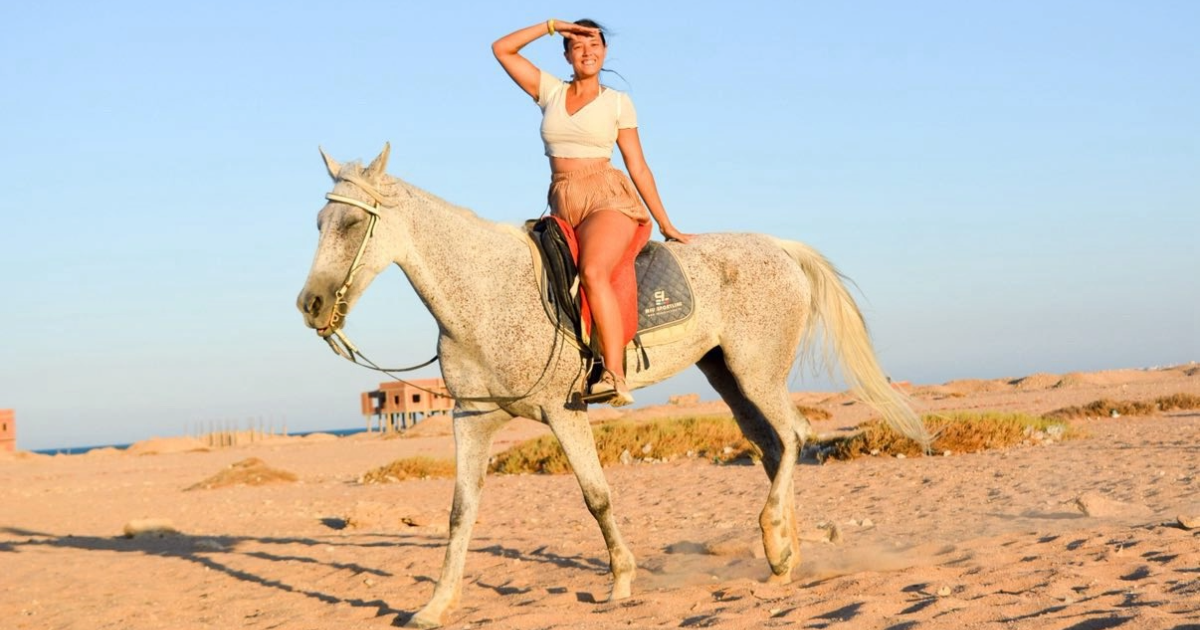 Paardrijden in Hurghada2