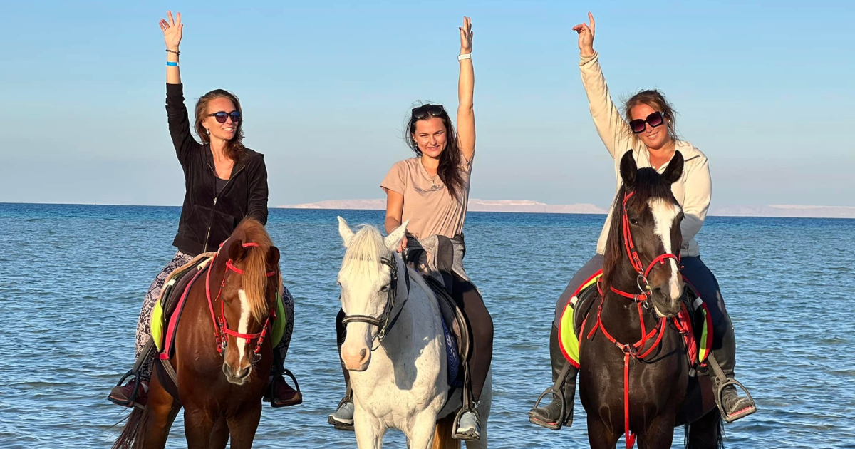 Paardrijden in Hurghada3